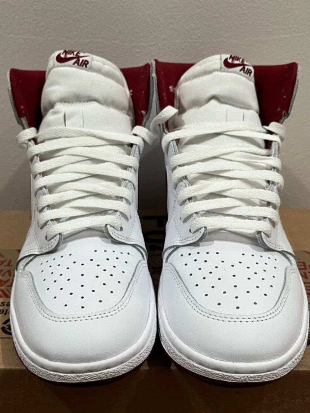 AIR JORDAN 1 85 Metallic Burgundy